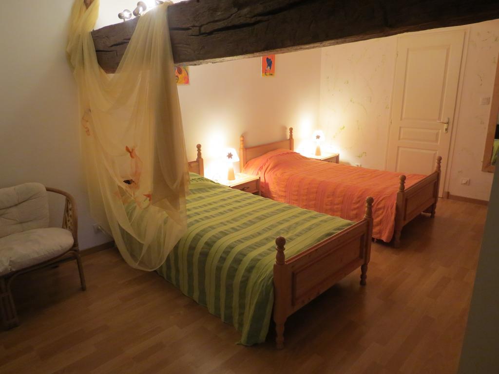 L'Aubinoise Bed & Breakfast Saint-Aubin-la-Plaine Cameră foto